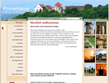 Tablet Screenshot of konradsburg.com